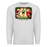 Dove Grey christmas friends squad Premium Sweatshirt - Bettercallsaul