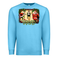 Ocean Blue christmas friends squad Premium Sweatshirt - Bettercallsaul