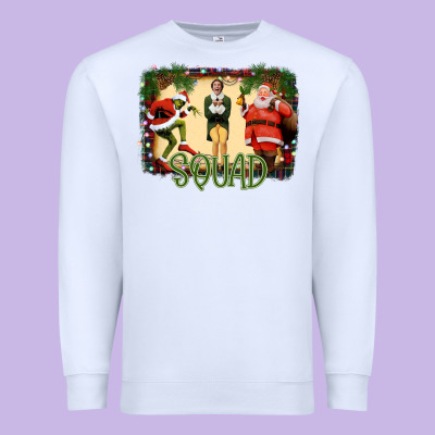 Christmas Friends Squad Premium Sweatshirt Designed By Bettercallsaul