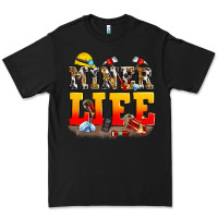 Black miner life Premium Tee - Zillion Design Studio