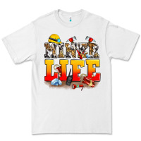 White miner life Premium Tee - Zillion Design Studio