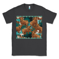 Smoke turquoises gemstones cowhide highlands cow Classic Tee - BarkalooDesign