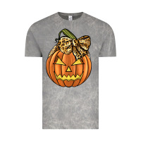 Cloud Rock Leopard Ribbon Halloween Pumkin Vintage Tee - JahusDesignShop