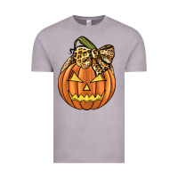 Vintage Zinc Leopard Ribbon Halloween Pumkin Vintage Tee - JahusDesignShop