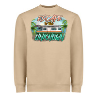 Mushroom escape to the unknown Heavyweight Sweatshirt - NancyCooperArtShop