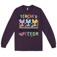 Plum teacher of the sweetest Long Sleeve Tee - MaliasSmallBusiness