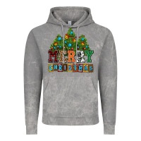 Cloud Rock merry christmas with christmas trees Vintage Hoodie - AdoDesignShop