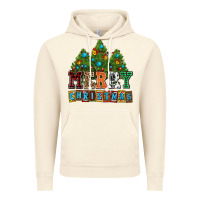 Vintage Artic merry christmas with christmas trees Vintage Hoodie - AdoDesignShop