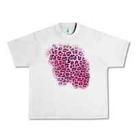 Lunar Rock pink leopard patch Urban Heavy Tee - AdoDesignShop