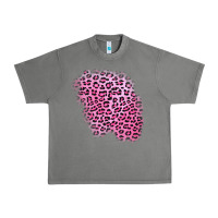 Tornado pink leopard patch Urban Heavy Tee - AdoDesignShop