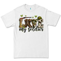 White love my soldier Premium Tee - Zillion Design Studio