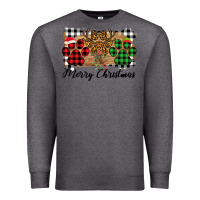 Charcoal Heather merry christmas paws Premium Sweatshirt - Bettercallsaul