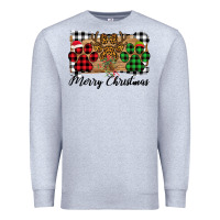Heather Grey merry christmas paws Premium Sweatshirt - Bettercallsaul