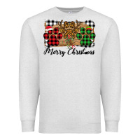 Oatmeal Heather merry christmas paws Premium Sweatshirt - Bettercallsaul