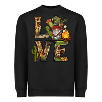 Black love camping gnome Heavyweight Sweatshirt - BarkalooDesign