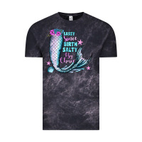 Cloud Black sassy since birth salty by choice Vintage Tee - JahusDesignShop