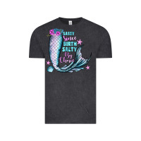 Vintage Black sassy since birth salty by choice Vintage Tee - JahusDesignShop
