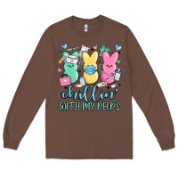 Chestnut chillin with my peeps Long Sleeve Tee - MaliasSmallBusiness