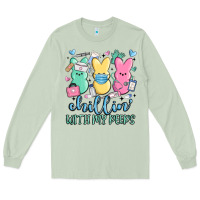 Matcha chillin with my peeps Long Sleeve Tee - MaliasSmallBusiness