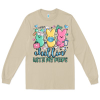 Mushroom chillin with my peeps Long Sleeve Tee - MaliasSmallBusiness