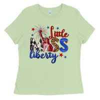 Matcha little miss liberty billie wilder Ladies Tee - texasbilliewilder