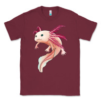 Burgundy axolotl Classic Tee - Jasminsmagicworld
