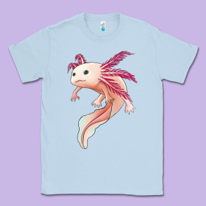 Axolotl Classic Tee Designed By Jasminsmagicworld