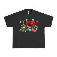 Pigment Black merry christmas tree Urban Heavy Tee - AdoDesignShop