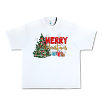 White merry christmas tree Urban Heavy Tee - AdoDesignShop