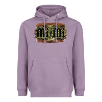 Lavender Camouflage Patterned Mimi Tried Heavyweight Hoodie - Bettercallsaul