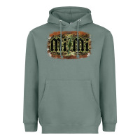 Sage Camouflage Patterned Mimi Tried Heavyweight Hoodie - Bettercallsaul