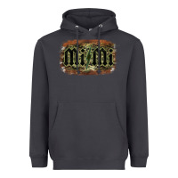 Smoke Camouflage Patterned Mimi Tried Heavyweight Hoodie - Bettercallsaul