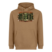 Toasted Coconut Camouflage Patterned Mimi Tried Heavyweight Hoodie - Bettercallsaul