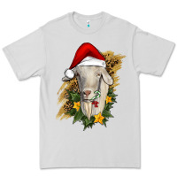 Dove Grey christmas goat Premium Tee - RanaPortraitStore