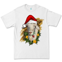White christmas goat Premium Tee - RanaPortraitStore