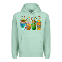 Seafoam Cinco de Mayo Coffee Cups Premium Hoodie - texasbilliewilder