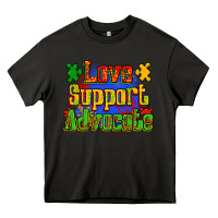 Asphalt love support advocate Heavy Core Tee - Zillion Design Studio