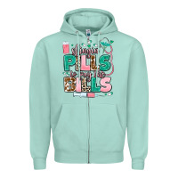 Seafoam slingin' pills to pay the bills Zipper Hoodie - MaliasSmallBusiness