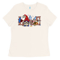 Bone love 4th july with gnome billie wilder Ladies Tee - texasbilliewilder