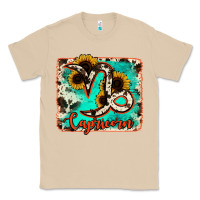 Mushroom capricorn turquoise cowhide Classic Tee - RanaPortraitStore