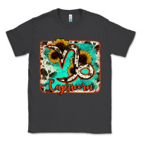 Smoke capricorn turquoise cowhide Classic Tee - RanaPortraitStore