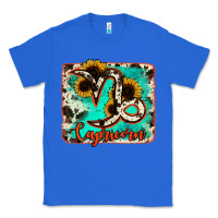 True Royal capricorn turquoise cowhide Classic Tee - RanaPortraitStore