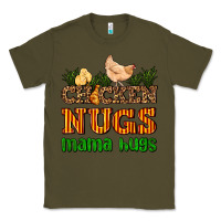 Army Green chicken nugs mama hugs Classic Tee - AdoDesignShop