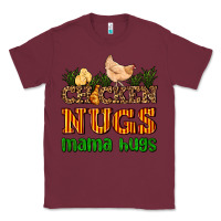 Burgundy chicken nugs mama hugs Classic Tee - AdoDesignShop