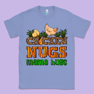 Chicken Nugs Mama Hugs Classic Tee Designed By Adodesignshop