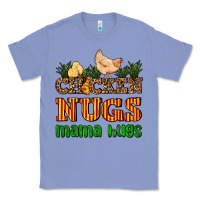 Colony Blue chicken nugs mama hugs Classic Tee - AdoDesignShop