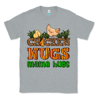 Heather Grey chicken nugs mama hugs Classic Tee - AdoDesignShop