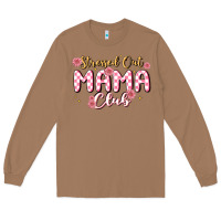 Toasted Coconut stressed out mama club Long Sleeve Tee - MaliasSmallBusiness