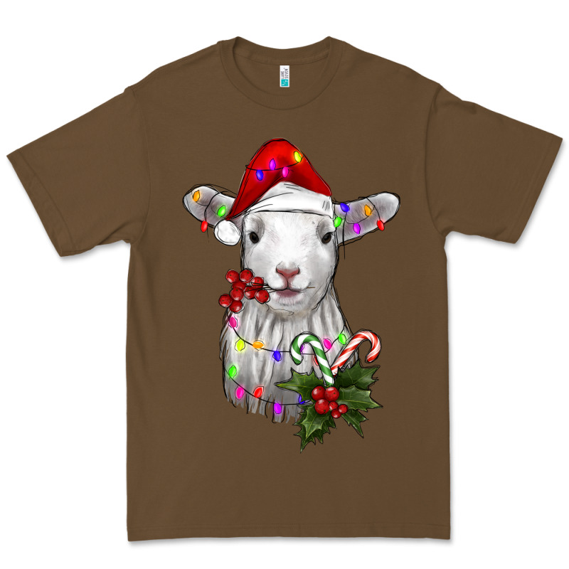 Christmas Baby Sheep Premium Tee by RanaPortraitStore | Teevron