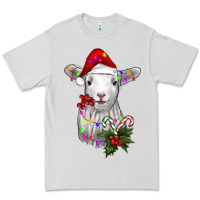 Dove Grey christmas baby sheep Premium Tee - RanaPortraitStore